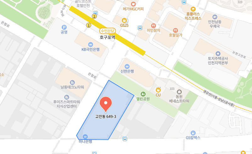 오시는 길